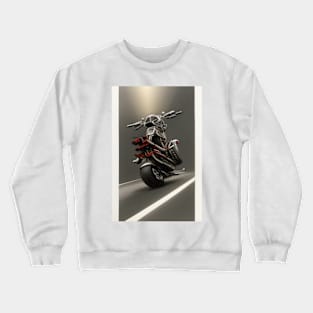 Moto chopper from the future №0025 Crewneck Sweatshirt